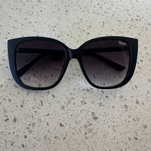 Quay Australia Oversized Black Sunglasses